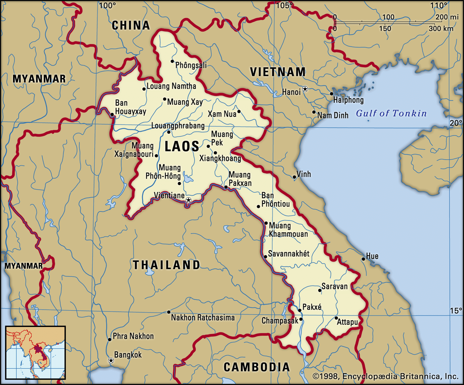 Laos - MAP