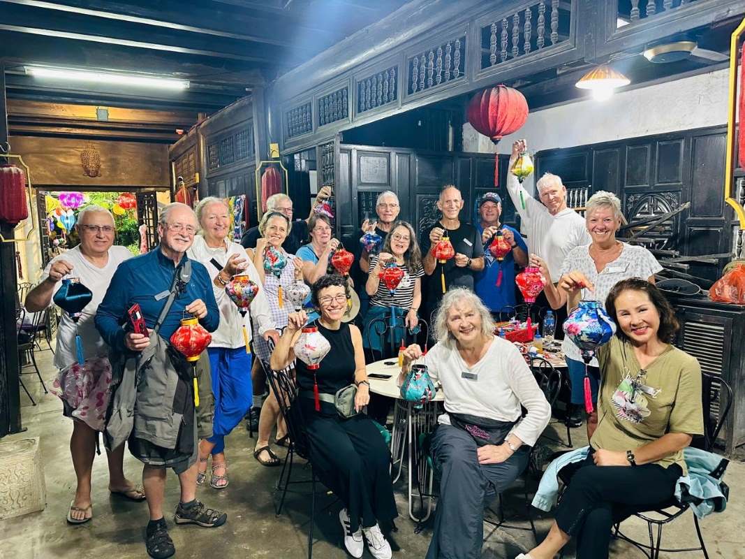 Gifted Yourselves After A Lantern Making Class